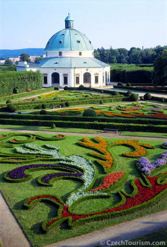 גני טירת קרומיז במוראביה, צ'כיה