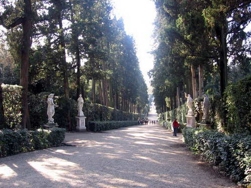 פסלים בגני בובולי, פירנצה