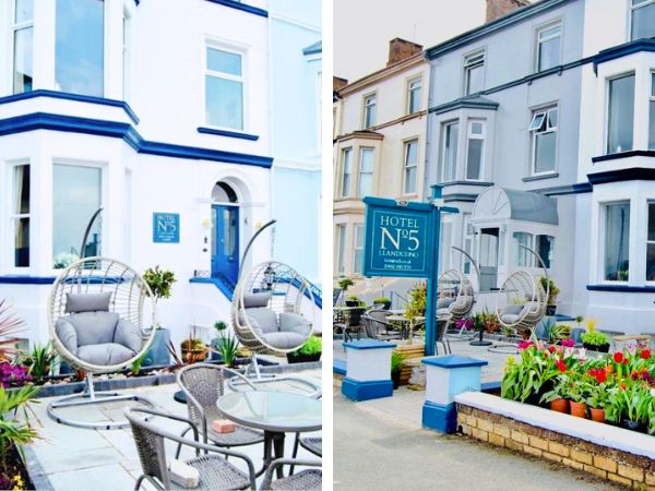 מלון מומלץ בוויילס, העיירה לאנדידנו