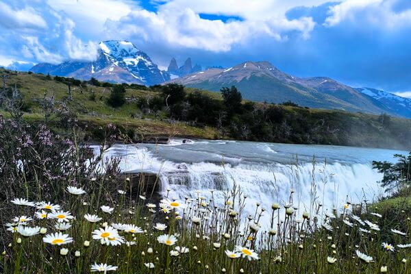 מפל ריו פיינה, שמורת טורס דל פיינה, מסלול בפטגוניה