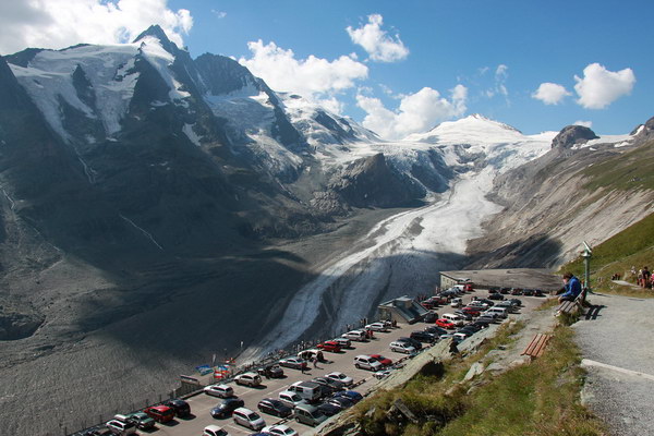 קרחון גרוסגלוקנר Grossglockner, בטירול