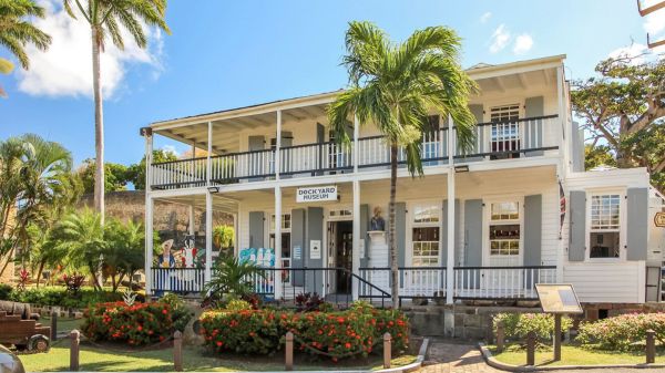 בית האדמירל, מוזיאון מספנת נלסון, אנטיגואה