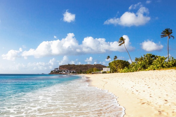 חוף דארקווד באי אנטיגואה