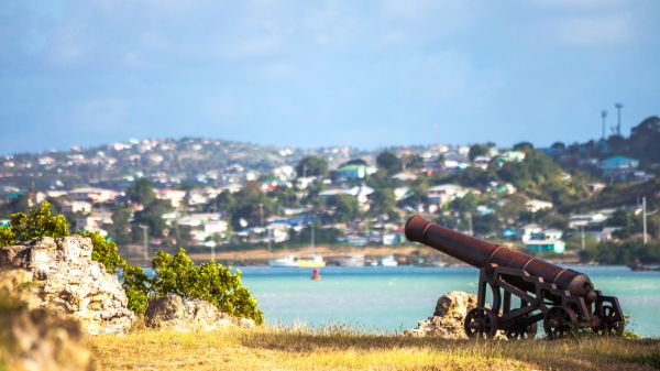 פורט ג'יימס, שרידי המבצר המשקיף על נמל סנט ג'ונס