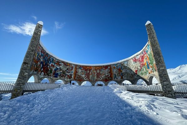 מונומנט הידידות גאורגיה-רוסיה, הדרך הצבאית