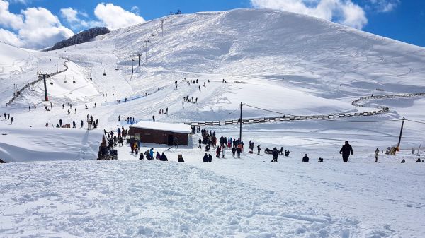 אתר הסקי אניליו בצפון יוון