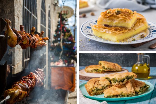 מאכלים יווניים בטיול חורף ביוון