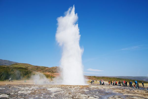 גייזר סטרוקור באיסלנד