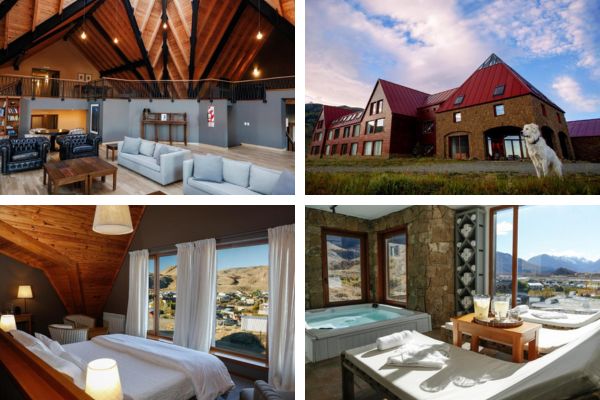 מלון מומלץ בעיירה אל צ'אלטן, ליד פיץ רוי, פטגוניה, ארגנטינה