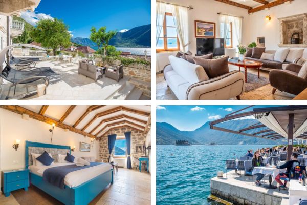 מלון מומלץ בעיירה פראסט במונטנגרו