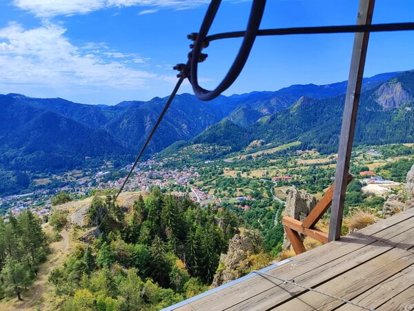 מסלול הליכה ליד סמוליאן, הרי רודופי, בולגריה