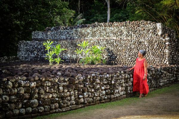 אתר הפולחן העתיק מאראי ארהוראהו, טהיטי