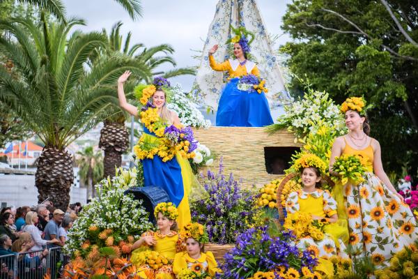 המצעד האלגורי הגדול, פסטיבל הפרחים במדיירה