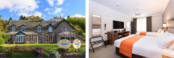 מלון מומלץ למשפחות בעיר פרת' בסקוטלנד