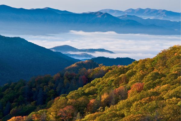 הפארק הלאומי גרייט סמוקי, דרום-מזרח ארצות הברית