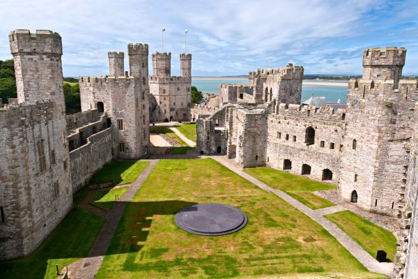 Caernarfon Castle, טירת קרנארבון, טיול לוויילס