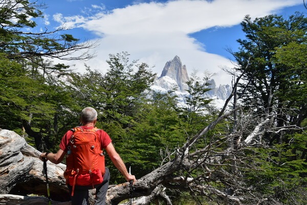 פיץ רוי, המסלול ללגונה קאפרי, ארגנטינה