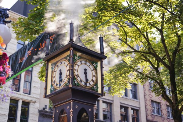 שעון הקיטור של גסטאון, ונקובר