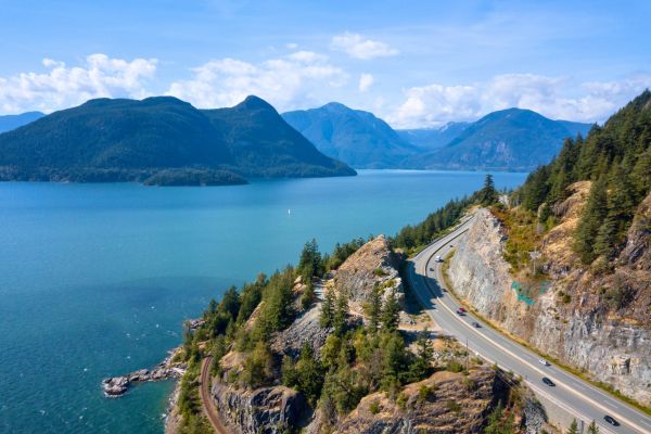הדרך הנופית Sea-to-Sky Highway מוונקובר לוויסלר