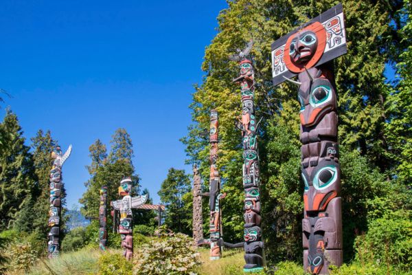 עמודי הטוטם בפארק סטנלי, ונקובר