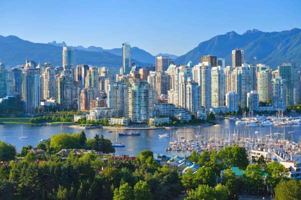 ונקובר, מערב קנדה