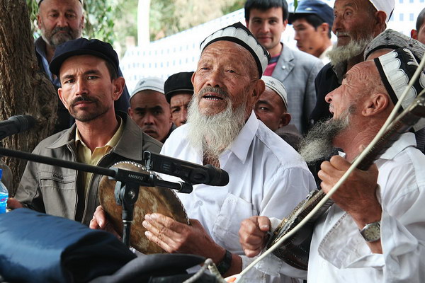 נגנים אויגורים, שינג'יאנג, סין