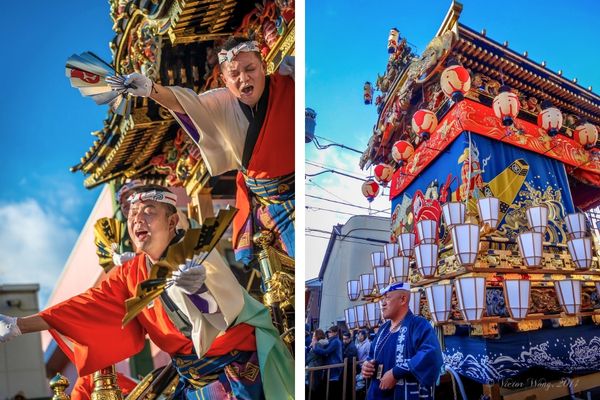 מרכבות המקדש של פסטיבל צ'יצ'יבו
