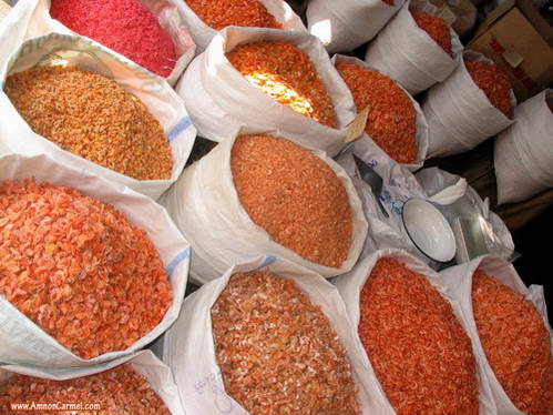 Wallpaper - Dried Seafood in Chinatown פירות ים, בנגקוק
